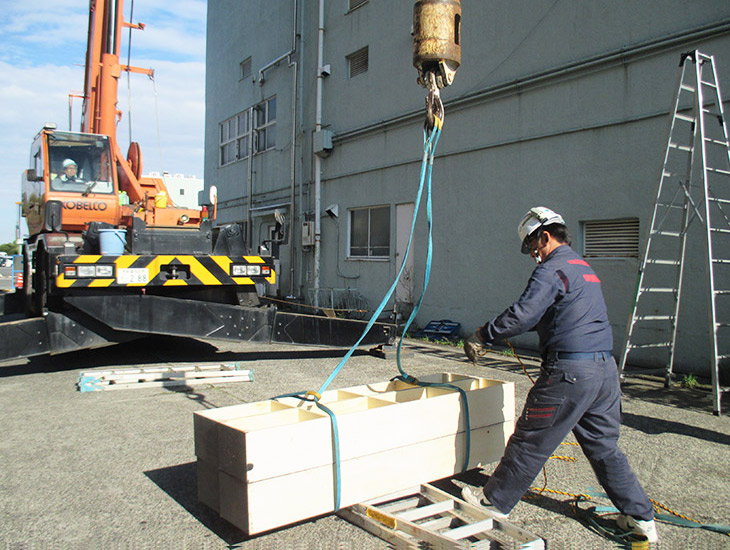 理由01：重量物に関わることなら何でも対応できる！